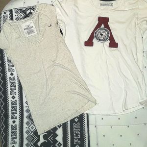 Abercrombie  & Hollister bundle  sz M & sz L <but sm >